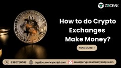 How crypto exchange make money?