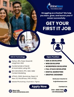 Leading Website Development and Digital Company in India | Shine Nexa Technology 