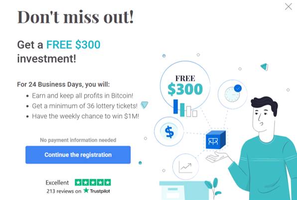 FREE $300 INVESTMENT